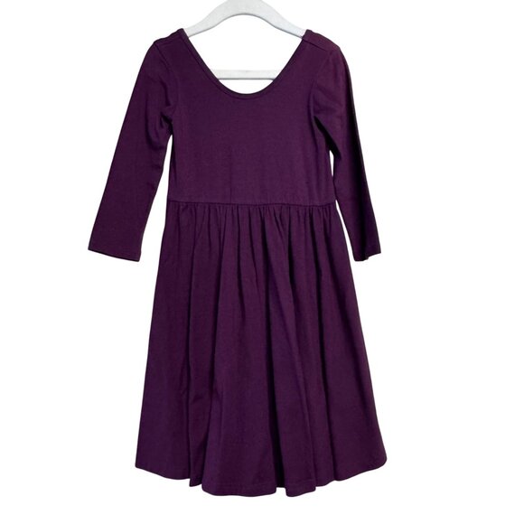 Alice + Ames Other - ALICE + AMES Girls Purple Ballet Dress Girls 5 Blackberry Long Sleeve Twirl